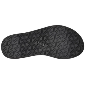 Teva Women's Original Universal Sandals in All Black Showing Black Sole with Teva Stamp | ScoutTech Outfitters Mississauga Store