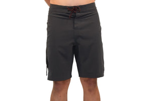 The North Face Mens Apex Board Walk Water Shorts Charcoal Grey Front View of Drawstring | ScoutTech Mississauga