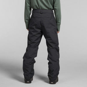 The North Face Men's Freedom Waterproof Insulated Snow Pants in Black Rear on Model | ScoutTech Outfitters Mississauga Store