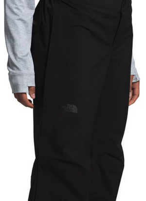 The North Face Women's Dryzzle FutureLight Waterproof Rain Pants Logo Close Up | ScoutTech Outfitters