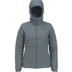 The North Face Women's Ventrix Hoodie Jacket In Grey on Model Back View | ScoutTech Outfitters Mississauga Store