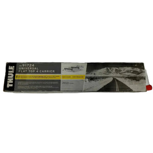 Thule 91724 Universal Flat Top 4 Rack | Single Replacement Carrier Retail Box View | ScoutTech Outfitters