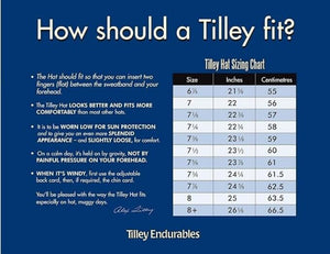 Tilley TC1 Ivy Mash Up Cap Unisex Small Size Chart | ScoutTech Outfitters