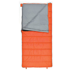 Trailside Tadpole Junior 2 Rectangle Kids Sleeping Bag in Orange with Grey Liner Rated 2C / 36F | ScoutTech Outfitters Mississauga Store