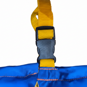 Trekk Marine Toddler Life Jackets Buckles Sliders and Stitching Close Up | ScoutTech Outfitters Mississauga Store