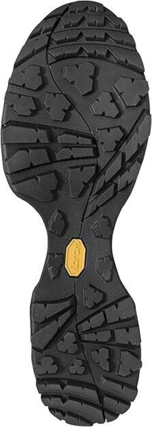 Trezeta Women's Raider Waterproof Leather Hiking Shoes Showing Black Vibram Sole, US Size 8.5 | ScoutTech