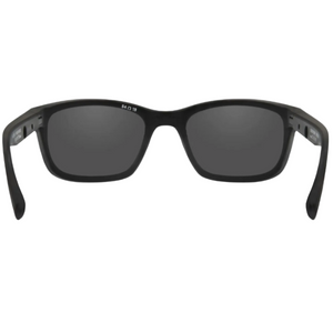 Wiley X WX Helix Sunglasses Captivate Polarized Blue Mirror Lenses and Matte Black Frame User View from Inside | ScoutTech Outfitters
