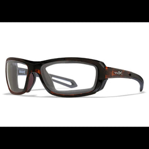 Wiley X Wave Gloss Demi Frame Clear Lens Sunglasses with Removable Facial Seal | ScoutTech Outfitters Mississauga Store