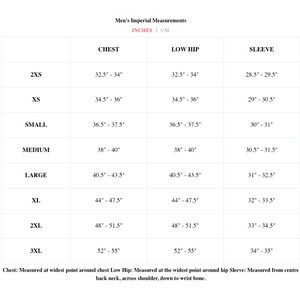 Wuxly Sabertooth II Gender Free Expedition Parka Size Chart Inches - ScoutTech Outfitters