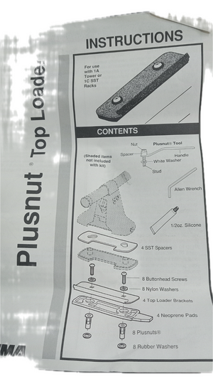 Yakima PlusNut Top Loader Instructions Manual Cover Page | ScoutTech Mississauga Store