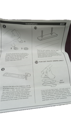 Yakima PlusNut Top Loader Instructions Manual Page 6 | ScoutTech Outfitters Mississauga