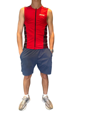 Zoot Sports Men's Performance Tri Full-Zip Tank Size Large