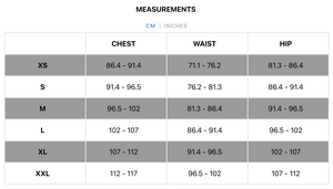Zoot Sports Mens Performance Tri Sport Full-Zip Tank Tops Size Chart | ScoutTech Outfitters Mississauga Store