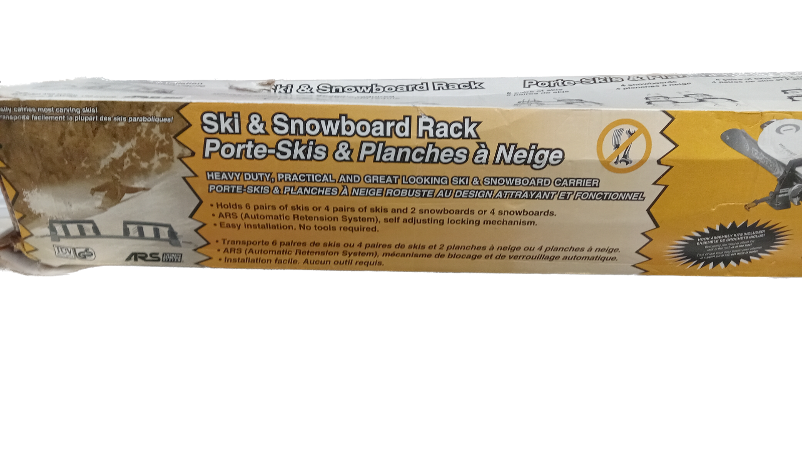 SportRack Ski & Snowboard Rooftop Rack