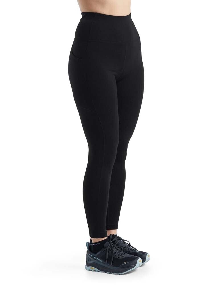 Icebreaker Women's Merino Fastray High Rise Tights Size: Large - ScoutTech