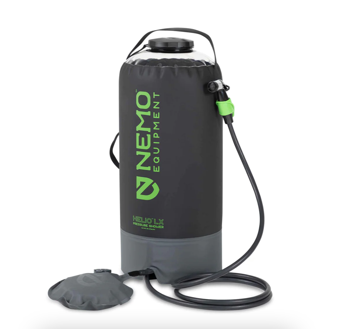 Nemo Helio LX Pressure Showers - ScoutTech