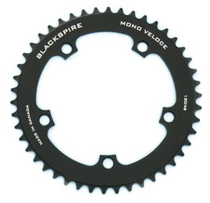 Blackspire Fixie 1 Speed Chainrings 130mm x 44/46T, 1/8 inch - ScoutTech