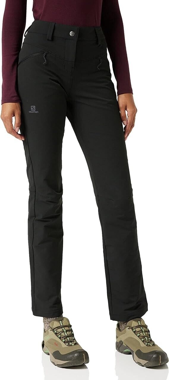 Salomon Women's Wayfarer Warm Straight Pants, Size 10 - ScoutTech