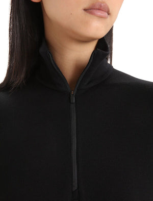 Icebreaker Women's Merino 260 Tech Long Sleeve Half Zip Thermal Top Size: XL