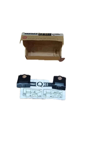 Yakima Q 51 Clips(MISSING PARTS, READ DESCRIPTION)