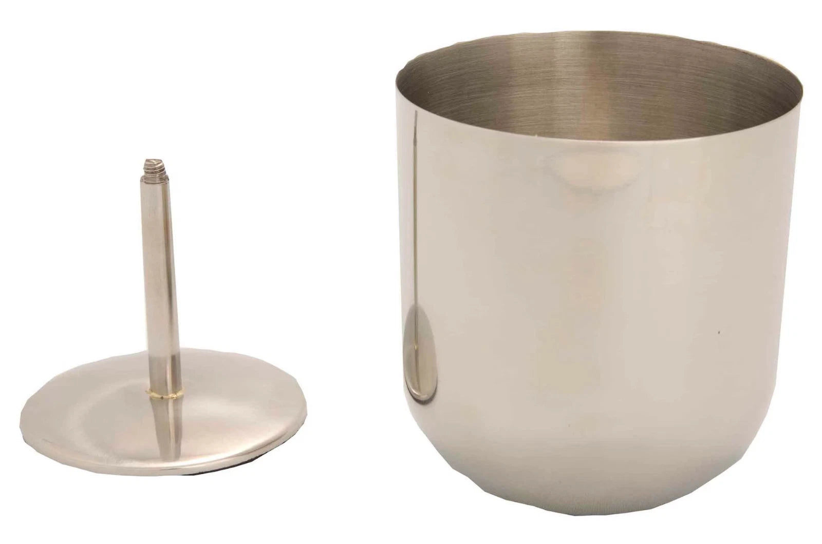 North 49 Stainless Steel Collapsible 12 oz Wine Glass with Stem