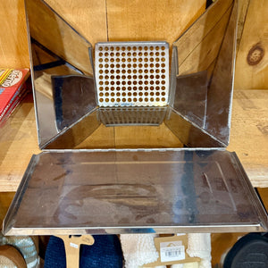 New Vintage Sterno Single Burner Folding Stoves Stainless Steel Camping Hunting