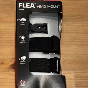 Kit de fixation casque / tête / chapeau pour lampe de vélo Blackburn Flea