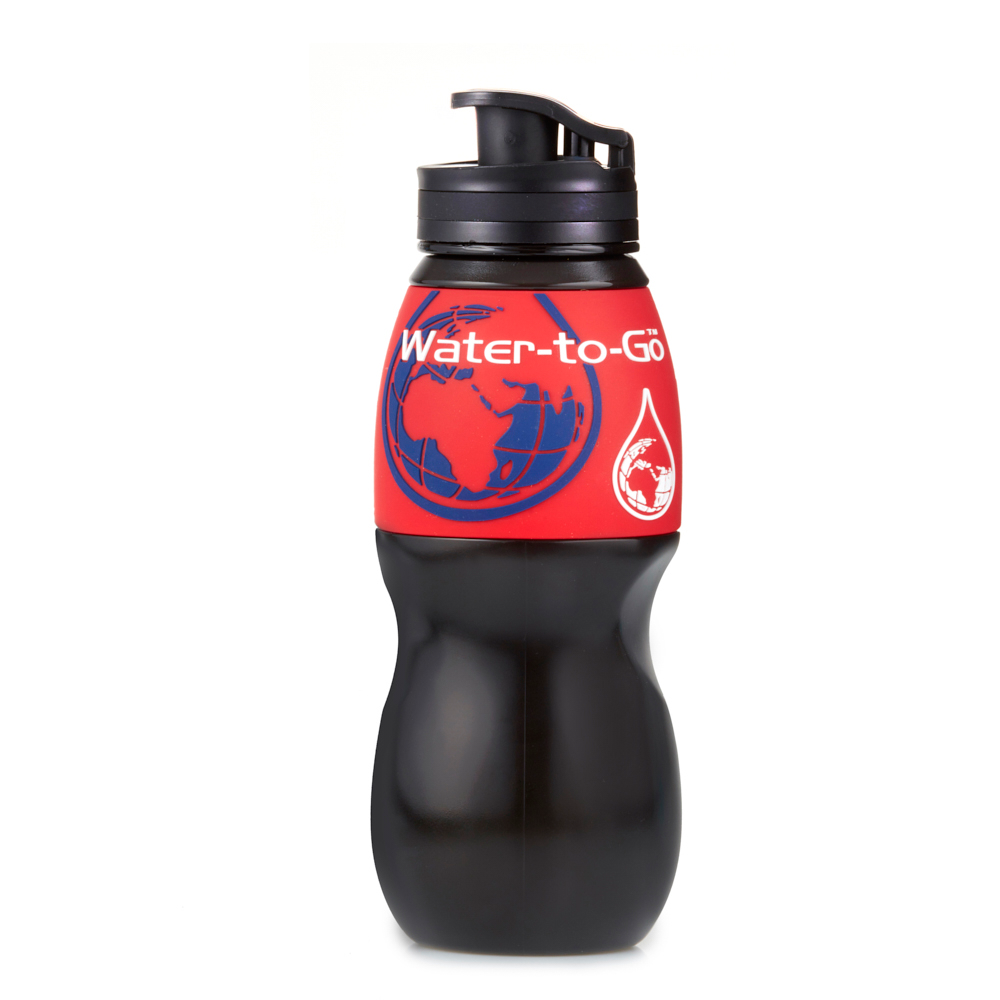 WatertoGo 75cL Water Purification Filter Bottle Removes Contaminants by 99.9% - ScoutTech