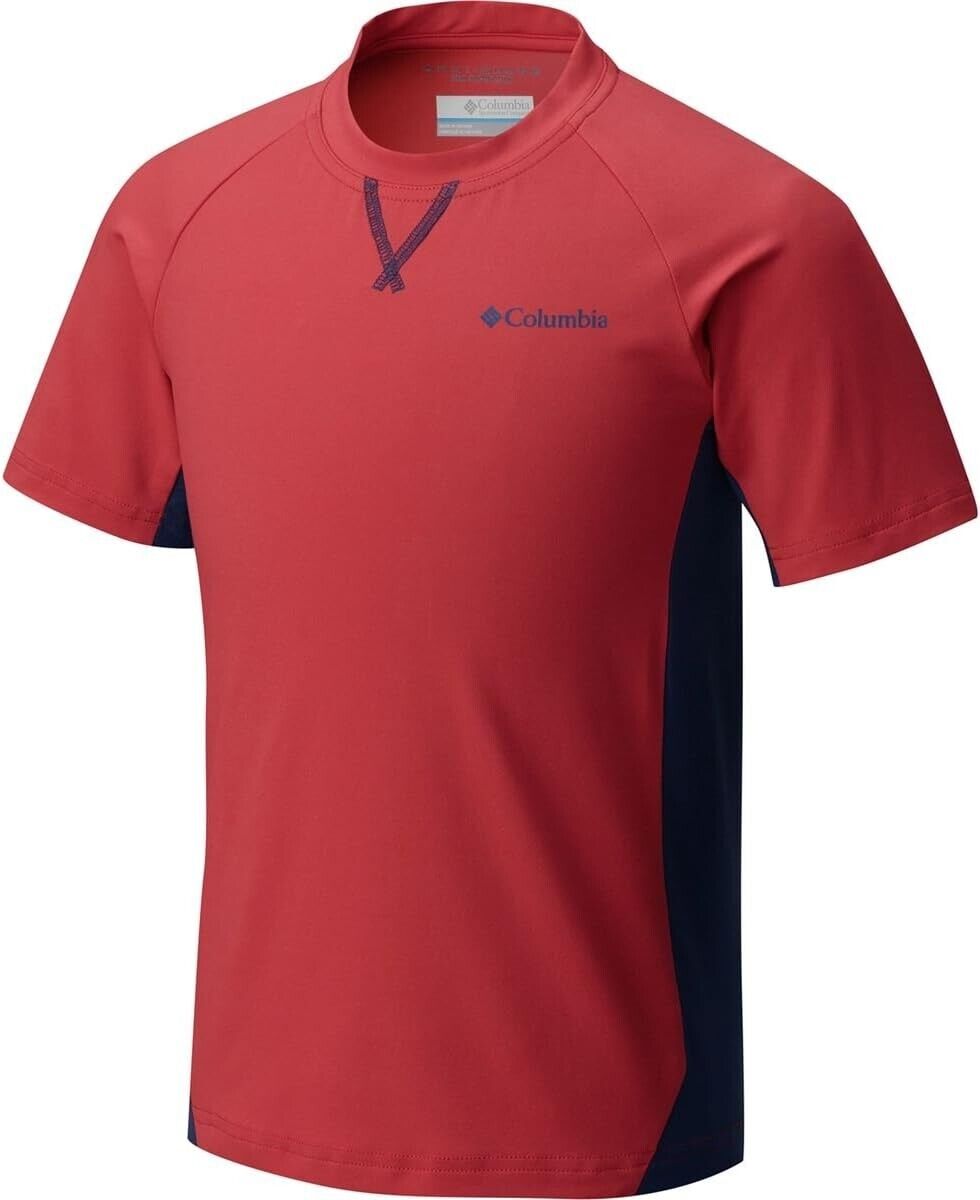 Columbia Boys Silver Ridge Short Sleeve Athletic T-Shirts - ScoutTech