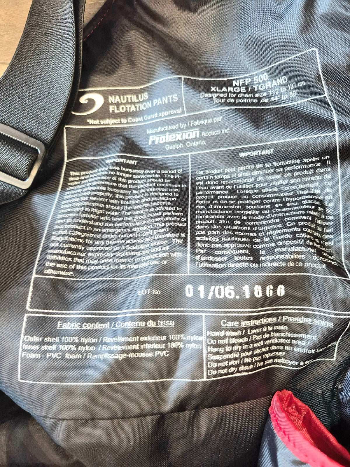 Nautilus Pro Series Insulated Survival Flotation Pants - ScoutTech