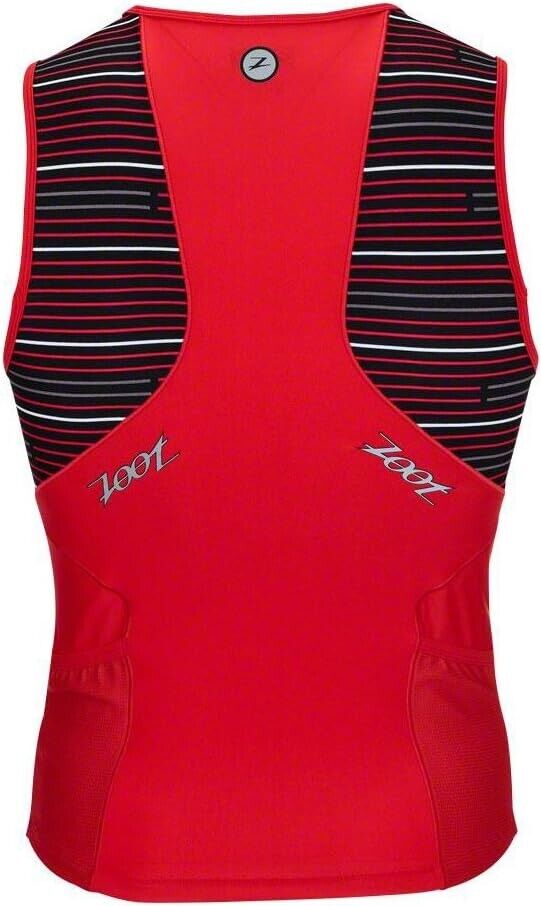 Zoot Sports Mens Performance Tri Full-Zip Tank Size Large - ScoutTech