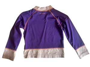 Columbia Girls Splash Guard Long-Sleeve T-shirt, Size 4