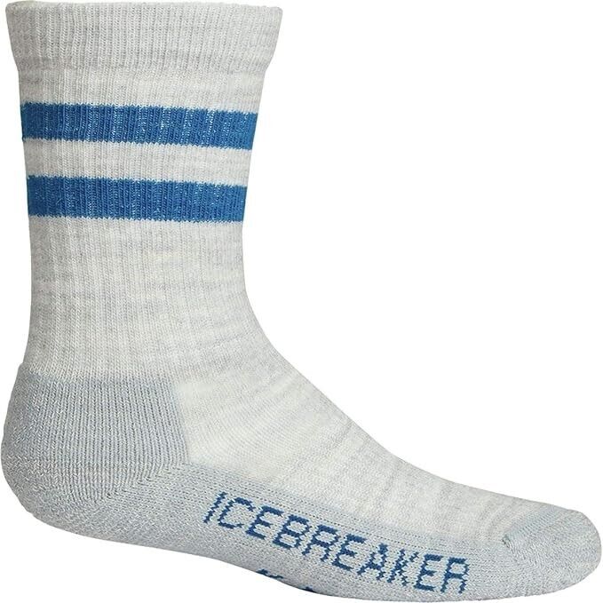 Icebreaker Merino Kid's Hike Light Cushion Crew Socks Size M - ScoutTech