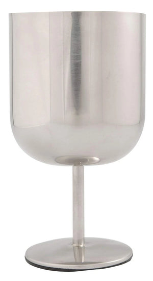 North 49 Stainless Steel Collapsible 12 oz Wine Glass with Stem