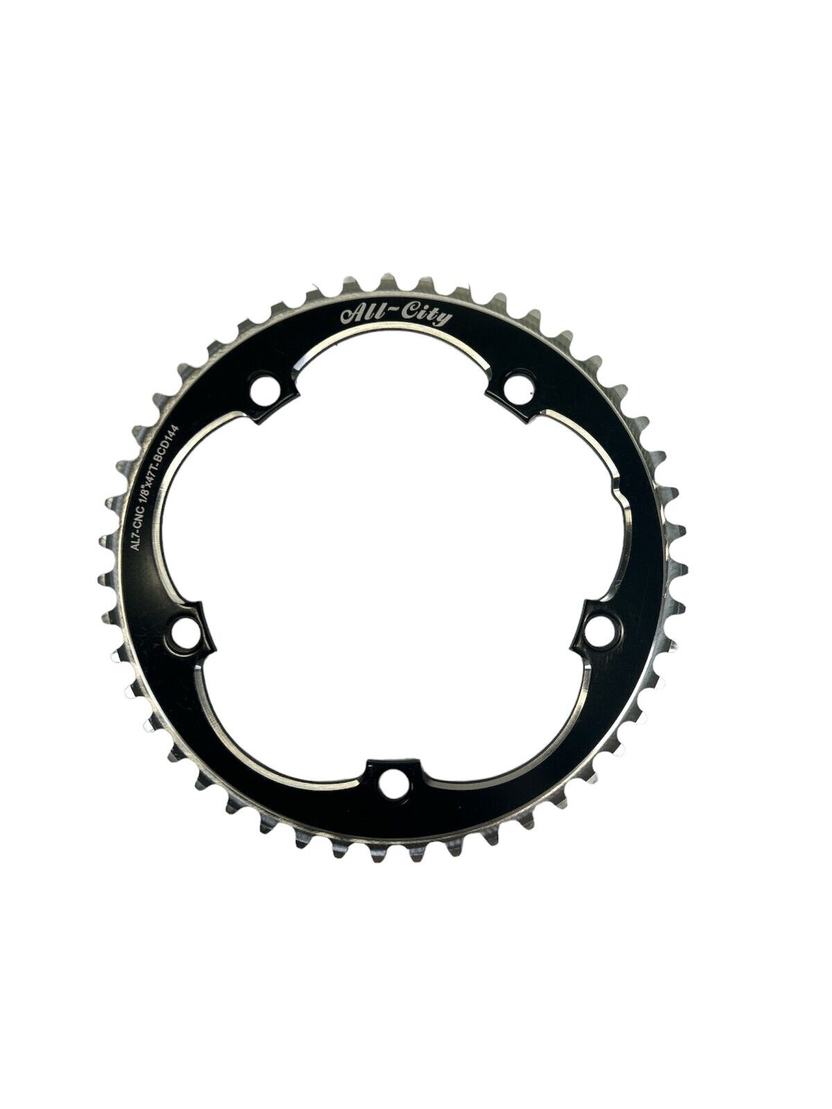 All-City 612 Track Chainring, 144mm BCD, 47t - ScoutTech