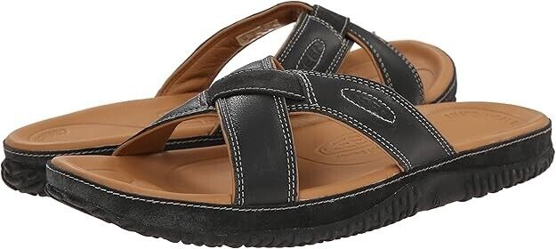 Keen Men's Hilo Slide Casual Leather Flip-Flops Size US 8 - ScoutTech