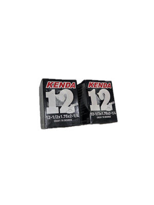 2 PACK Kenda Performance Bike Tubes | 12-1/2x1.75x2-1/4| Schrader Valve