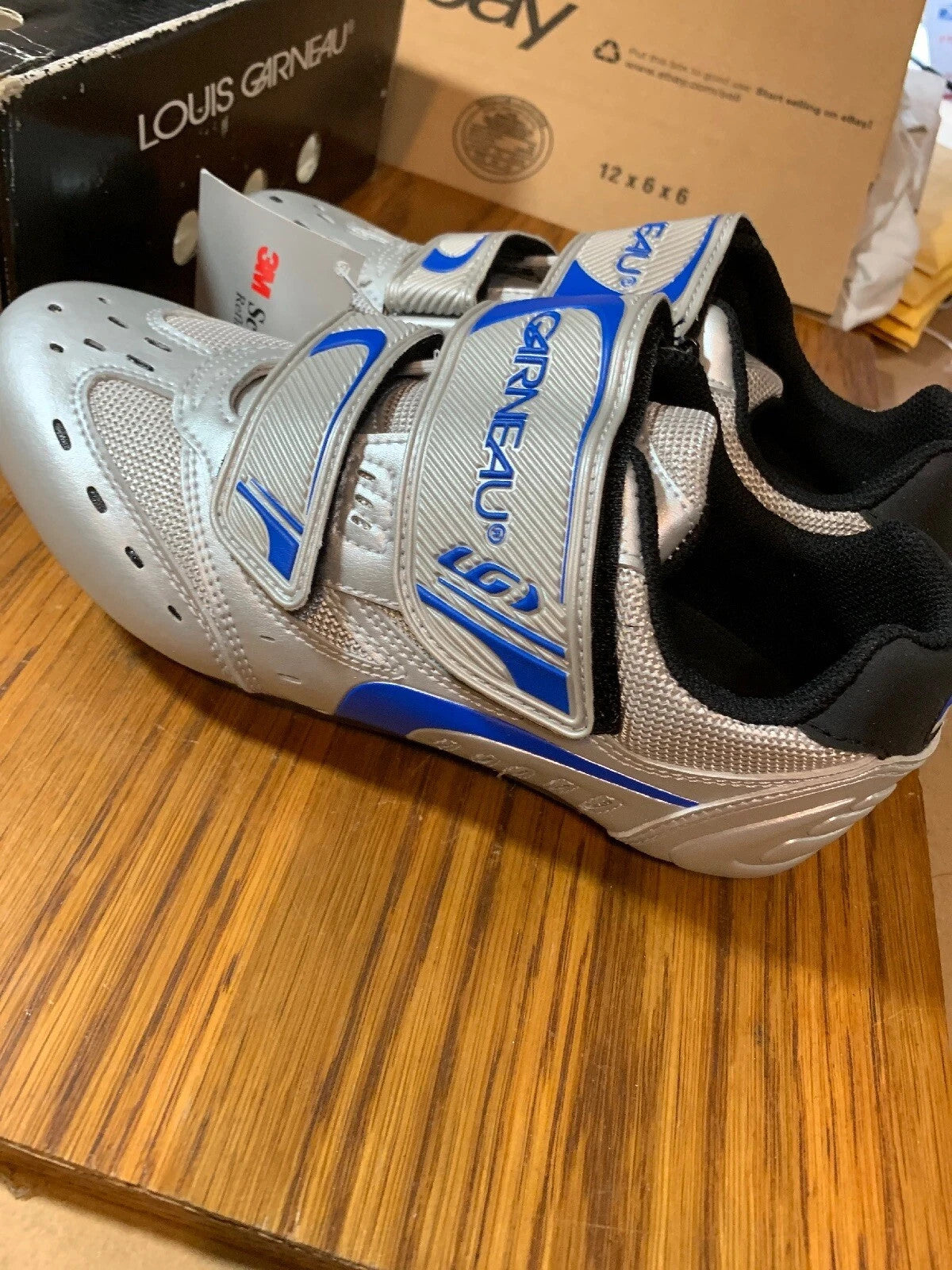 Louis Garneau Silver Cycling Shoes 39EU/7US