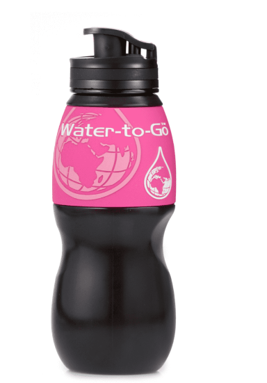 WatertoGo 75cL Water Purification Filter Bottle Removes Contaminants by 99.9% - ScoutTech