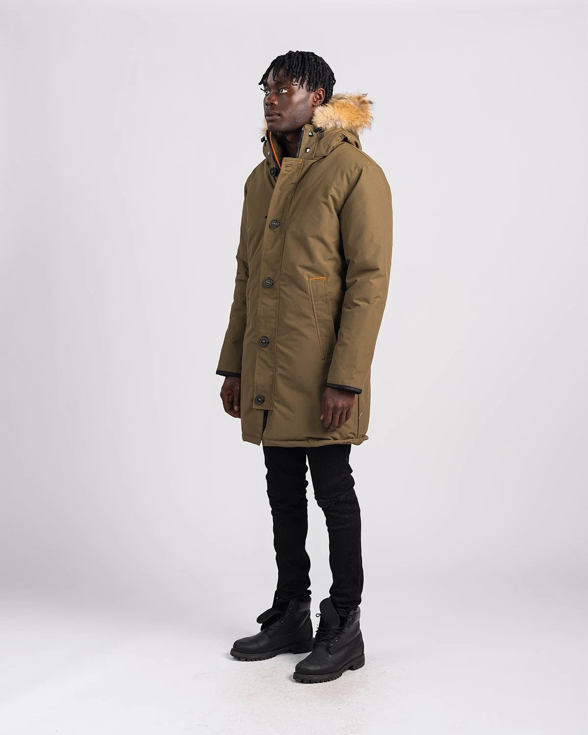 Outdoor Survival Canada OSC Men's Nevluk -20°C Down Parka Military Green Small - ON DISPLAY