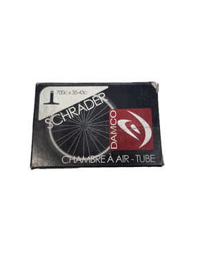 4 PACK Damco Performance Bike Tubes | 700c X 35/43C | Schrader Valve