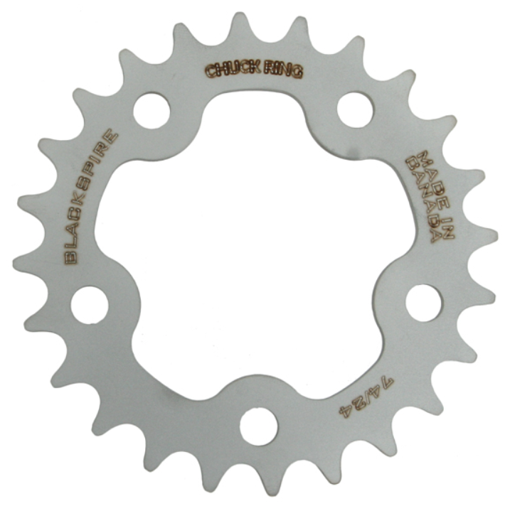 BLACKSPIRE Chuck Stainless Steel Chainrings , Assorted Sizes, Made in Canada - ScoutTech