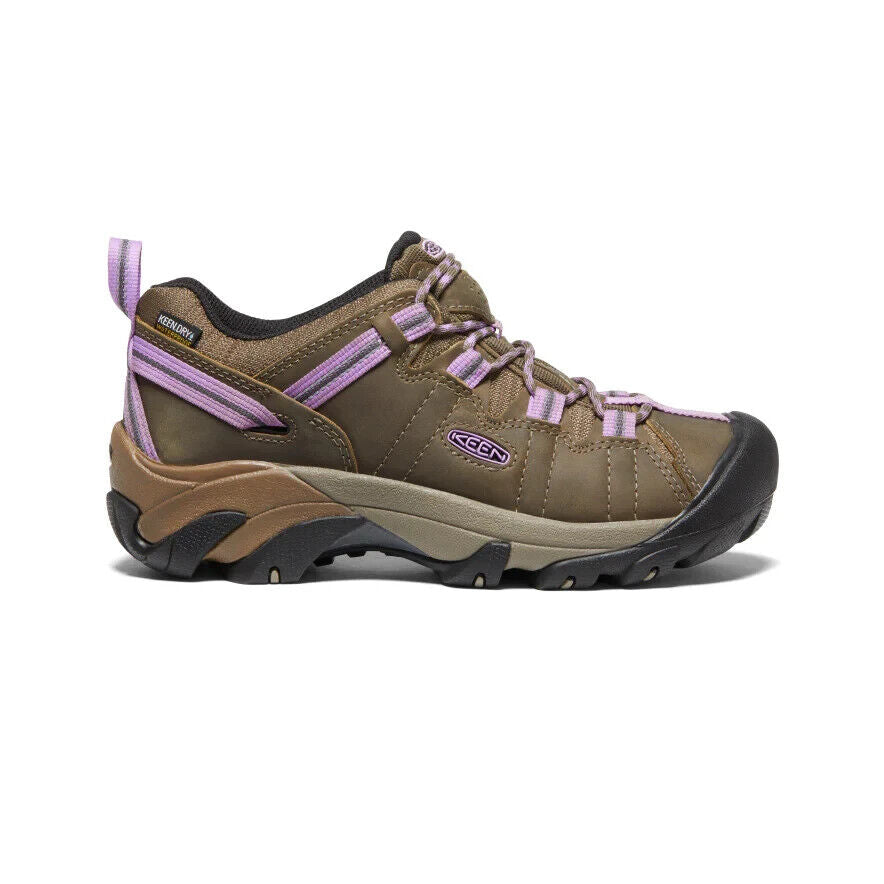 Keen Women's Targhee 2 Low WP Classic Leather Hiking Shoes - ScoutTech