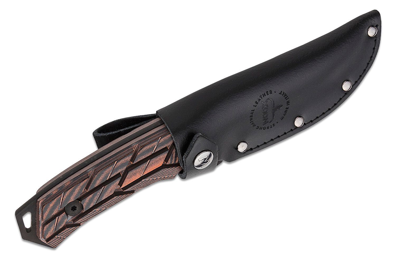 WOOX Rock 62 Mil-Spec Knife, Black Blade with XGRIP Handle - ScoutTech