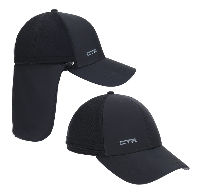 CTR Nomad Trucker Cap with Stash-able Neck Protection