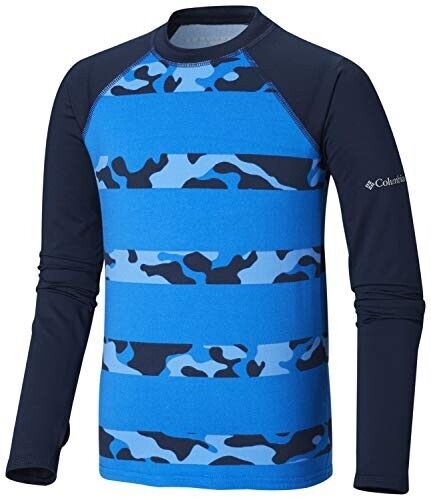 Columbia Big Boy's Sandy Shores Printed Long Sleeve Sunguard Shirt XXS - ScoutTech