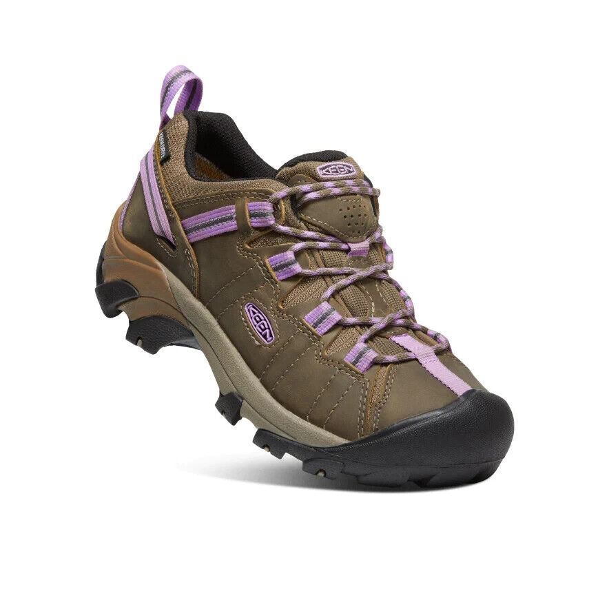 Keen Women's Targhee 2 Low WP Classic Leather Hiking Shoes - ScoutTech