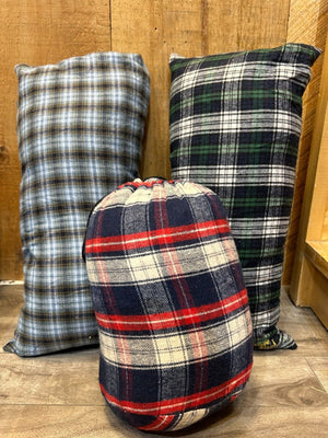 Europe Bound Packable Flannel Pillows