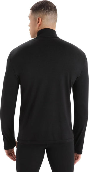 Icebreaker Men's Original Long Sleeve Half Zip Merino Pullover Top  XL