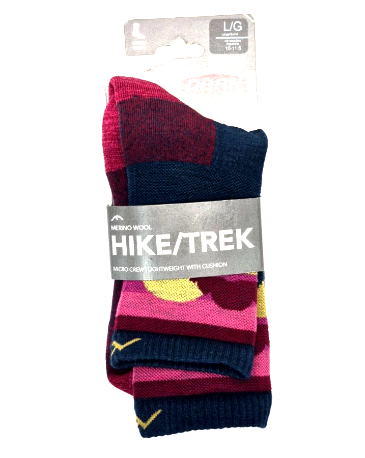 Darn Tough Women's Sunset Ledge Micro Crew Lightweight Hiking Sock 5005 - ScoutTech